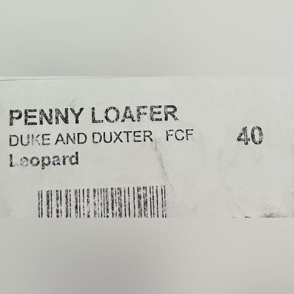 Duke and Dexter Limited Edition Loafers - New in Box - Sz. 40 - Picture 9 of 10